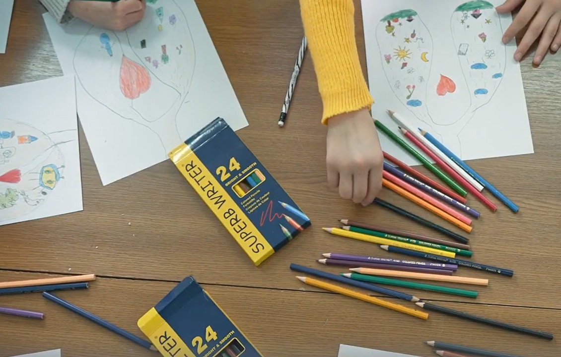 Copiii afectați de tuberculoză și-au desenat visele într-o lume sigură și sănătoasă